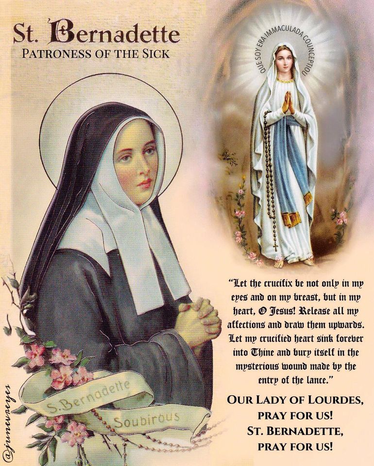 Saint Bernadette Soubirous | MaryPages